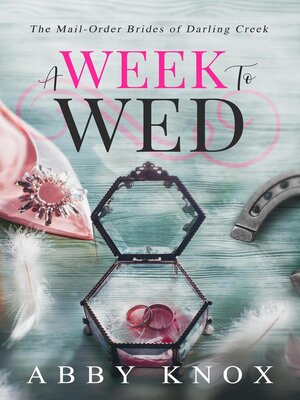 cover image of A Week to Wed